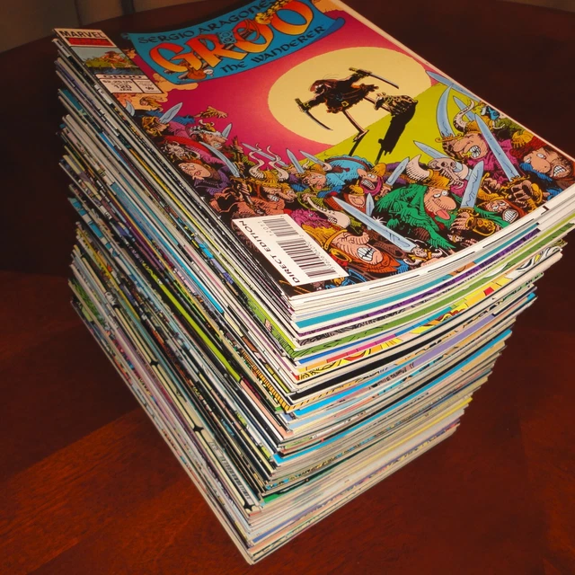 Groo the Wanderer #1-120 Complete Marvel Epic Series Lot Sergio Aragones VF/NM