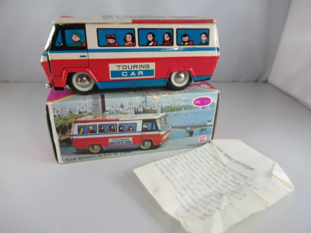 MF134 Tinplate Tourist Coach China Touring Car