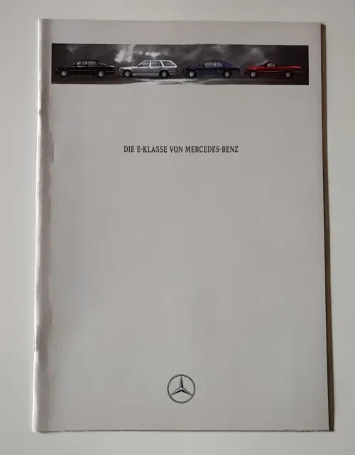Prospekt  E Klasse Mercedes   W124 S124 C124 A124 von 05/1993