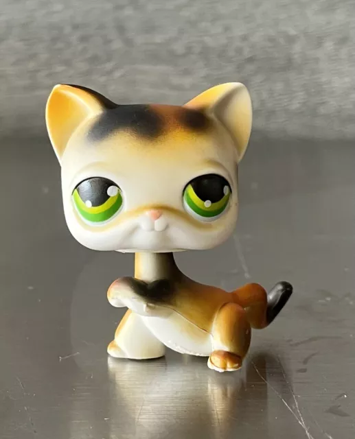 Littlest Pet Shop LPS #27 White Orange Black Cat Magnet LPS Magnet Authentic