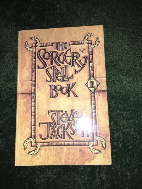 The Sorcery Spell Book By Steve Jackson