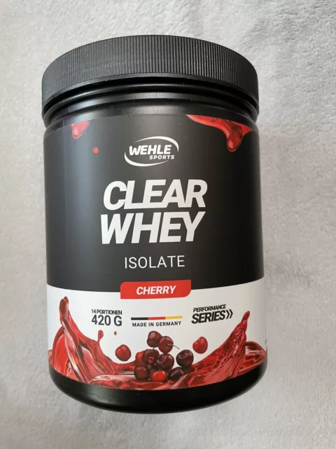 Clear Whey Protein Isolate - Batido de proteína de cereza - 420 g - NUEVO