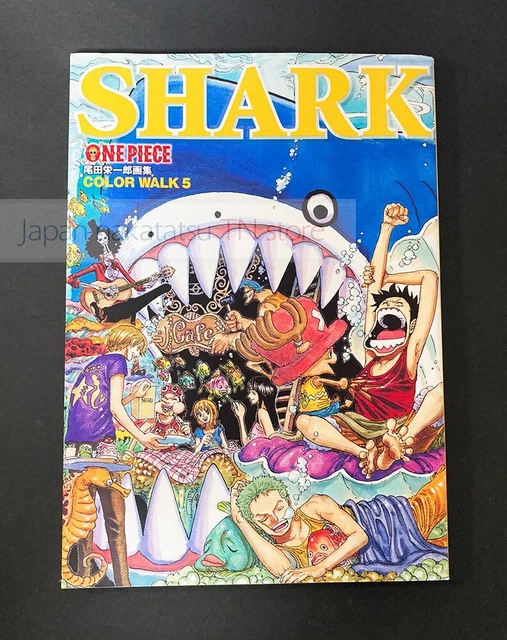 ONE PIECE COLOR WALK 6 Gorilla Illustration Book Eiichiro Oda Shonen