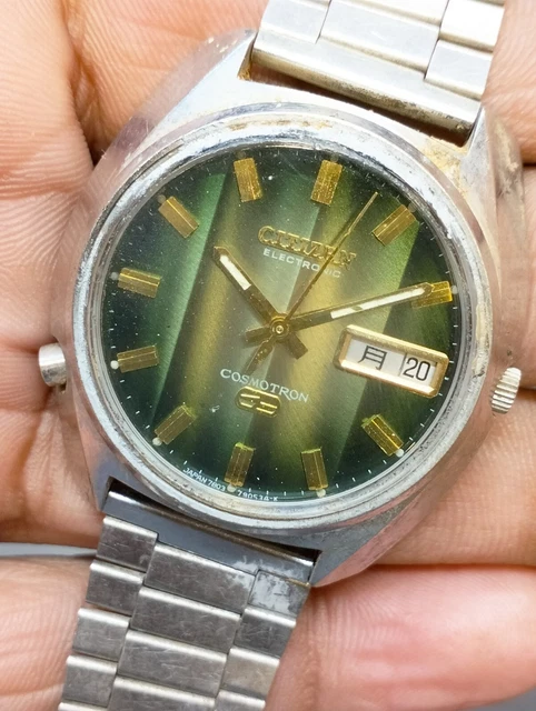 ELECTRONIC COSMOTRON 7803-790286 Japan Men's Not Working, Parts