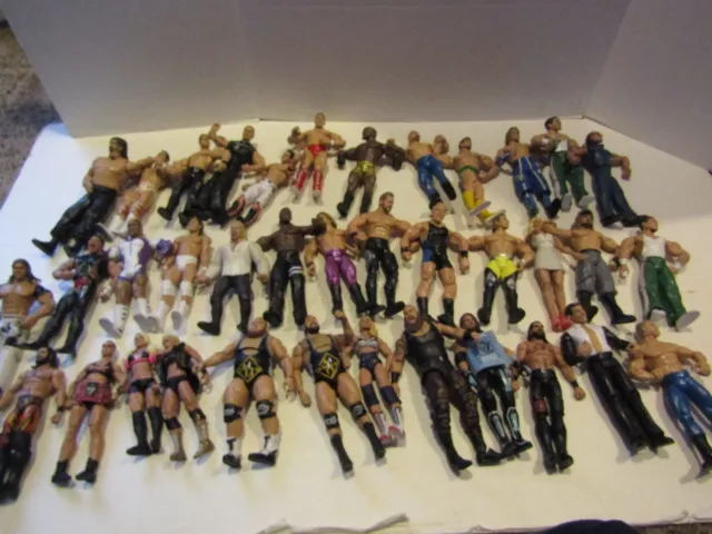 Huge Lot Action Figures Jakks 2000'S Wwe Wrestling