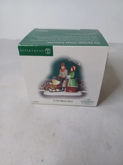 Department 56 #799945 Dickens Village Series To The Manor Born