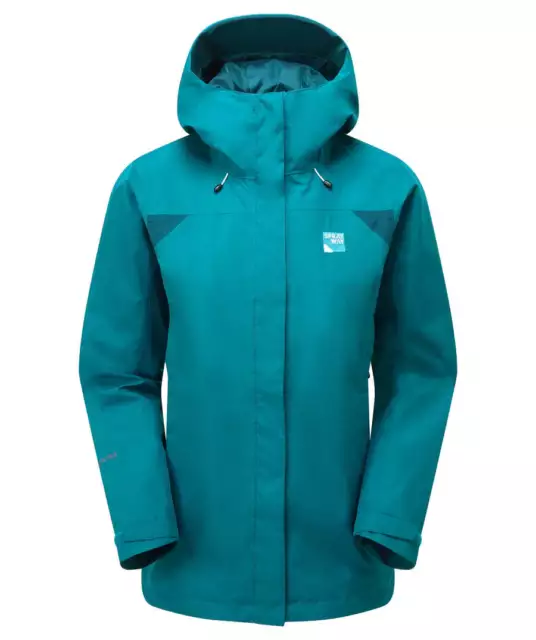 Sprayway Reaction Long Womens Jacket SP-004966 Blue Lagoon/Marine NEW