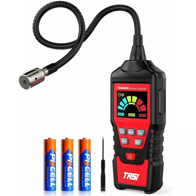 TASI Gas Leak Detector Portable Combustible Gas Detector Handheld Gas Analyzer