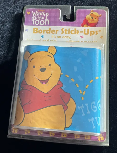 Priss Prints Disney Winnie the Pooh Border Stick-Ups Vintage Tigger Piglet Roo