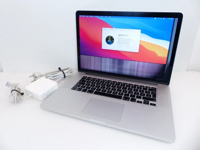 MacBook Pro Retina 15,4" i7 16GB 512 GB SSD A1398 FAULTY SCREEN Iris Pro Apple