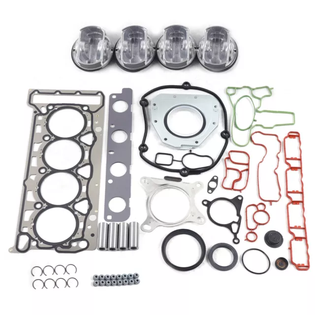 Engine Overhaul Rebuild Piston Ring Kit For VW Tiguan Golf GTI, AUDI A3 A4 A5