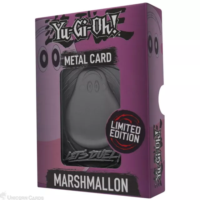 Yu-Gi-Oh! Limited Edition Collectable Metal Card - Marshmallon