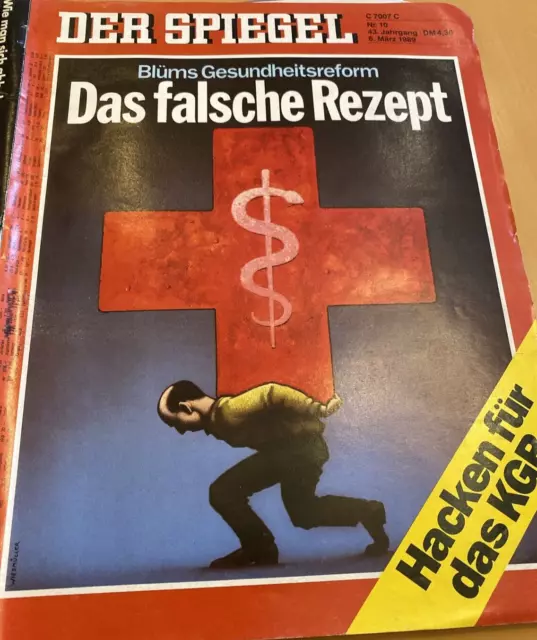 Der SPIEGEL 10/1989 Blüms Gesundheitsreform "das falsche Rezept"