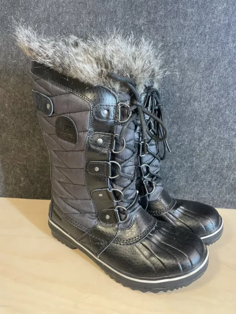 Sorel Womens Tofino II Winter Boots Size US 7 Waterproof Faux Fur Cuff Unworn