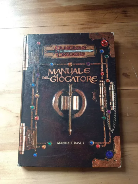 Manuale D&D 3.0 Manuale Del Giocatore -ITA