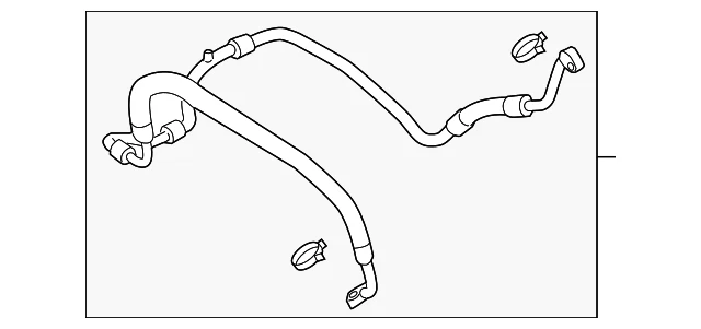 OEM NEW 11-14 VW Volkswagen Passat Beetle Jetta Suction Hose 5C0820743A
