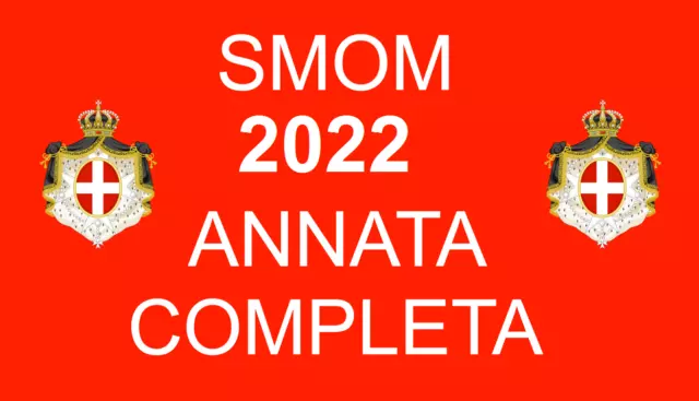 Smom 2022 Année Complèt 39 Valeurs 8 Loks 1 Carte Postale Neuf Parfait