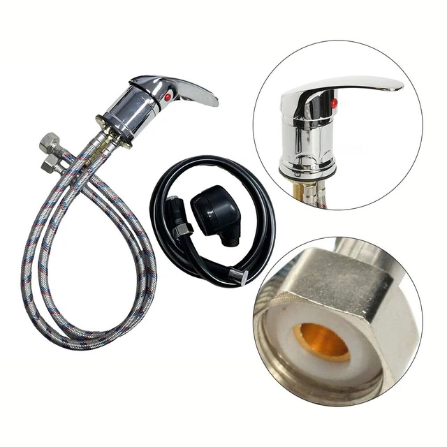 Robinet de lit de salon de coiffure durable et fiable chaud froid et pulvérisat