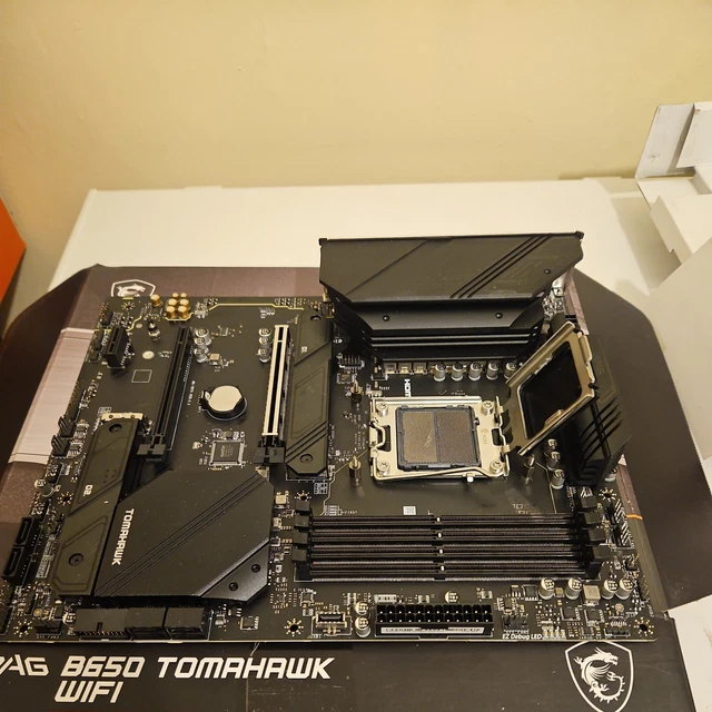 MSI MAG B650 TOMAHAWK WiFi AM5 ATX AMD Motherboard £75.00 PicClick UK
