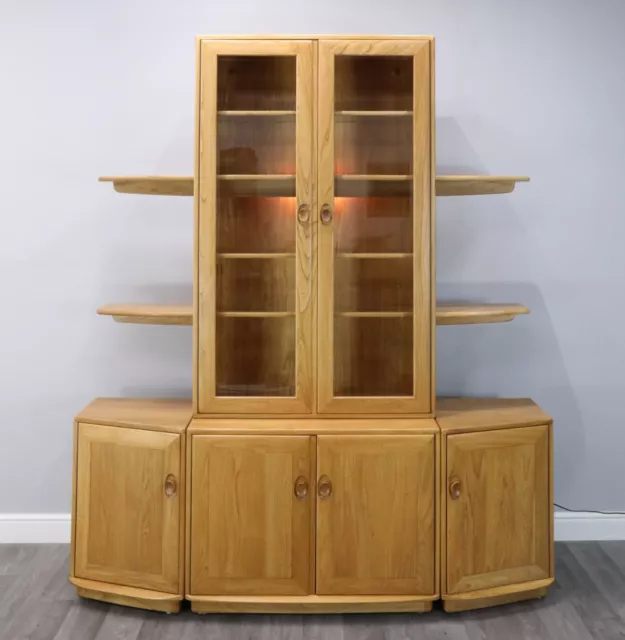 Ercol discount display cabinet