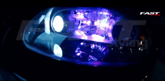 SCHEINWERFER Strobe Kit 7 FARBEN FERNBEDIENUNG LED Glühbirnen BLASHER DRIFT S13 S14 s15 200sx 2