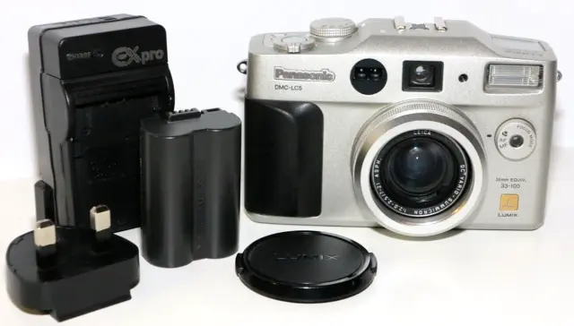 [COLLECTORS] Panasonic Lumix DMC-LC5 4.0MP Compact Digicam Leica Summicron Lens!
