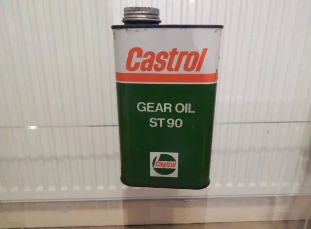 Alte Castrol Öldose Blechdose Vintage Tankstelle Shell Gulf Esso
