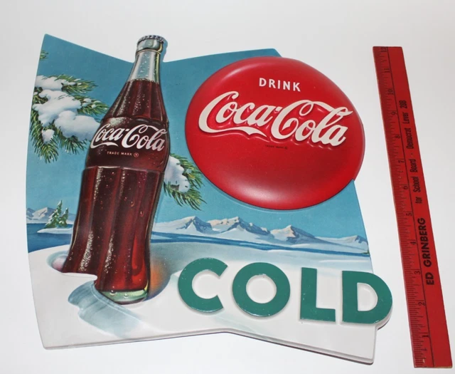 Coca-Cola アイスコールドサイン Coca Cola コカ・コーラブランド アイスコールド・コークボトル