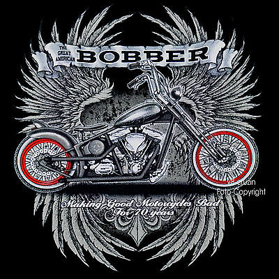 Biker Sweatshirt Custombike Bobber classic Harley Chopper Motorrad *4219