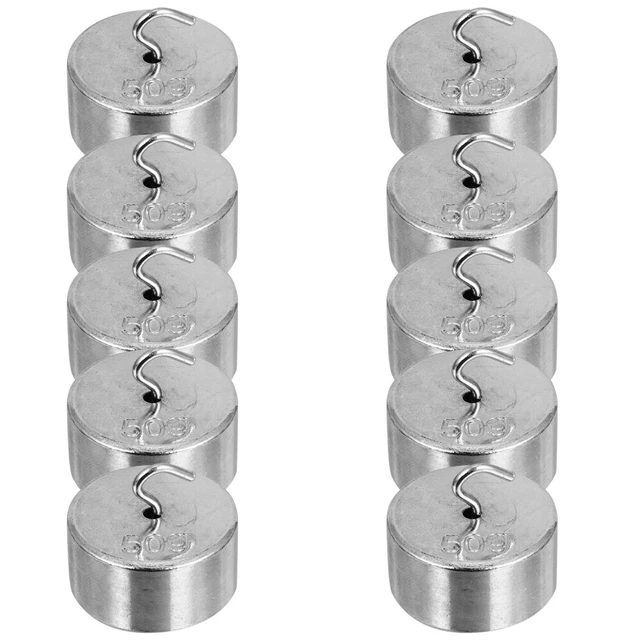 NUOBESTY Hakengewicht Set Metall - Für Mechanik Experimente Unterricht