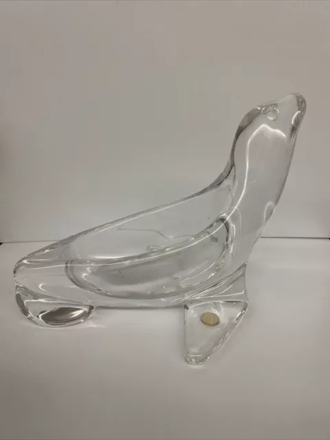 SEAL SEVRES FRANCE GLASS PIPE STAND . Marked : Sevres France.