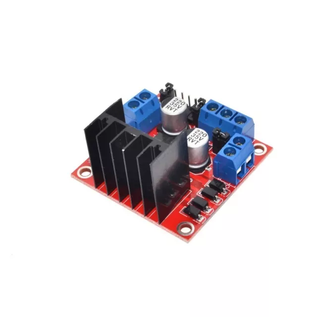 Neuf L298N DC module de pilote moteur pas à pas double pont H pour Arduino 3