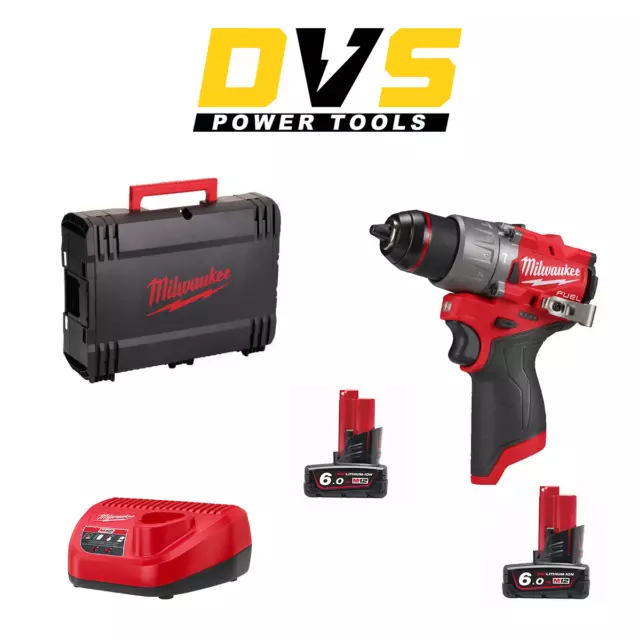 Milwaukee M12 FPD-602X Fuel Sub Compact Brushless Percussion Drill 4933459806