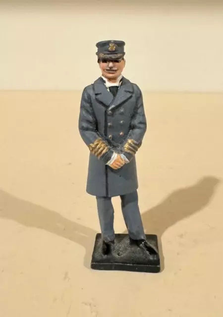 TOY SOLDIER METAL AMERICAN CIVIL WAR Confederate Navy Captain 54MM