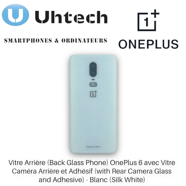 Vitre Arrière (back Glass) Pour OnePlus 10 Pro Couleur Blanc Panda - Neuf, Compatible