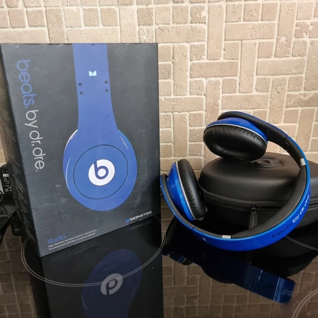 Beats By Dr. Dre Monster Studio Auricolari cablati Cuffie cablate Blu