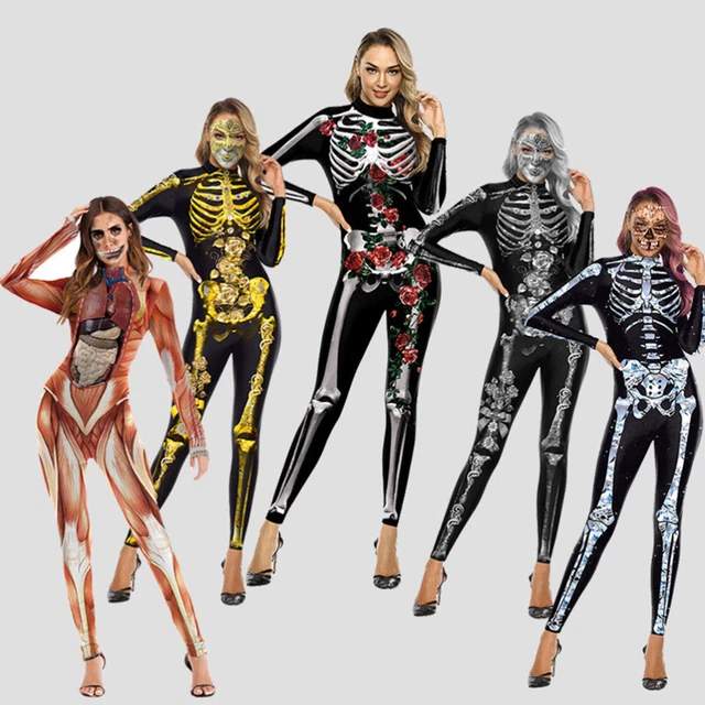 Tumpers Body Unitard Donna Tuta Manica Human Miss