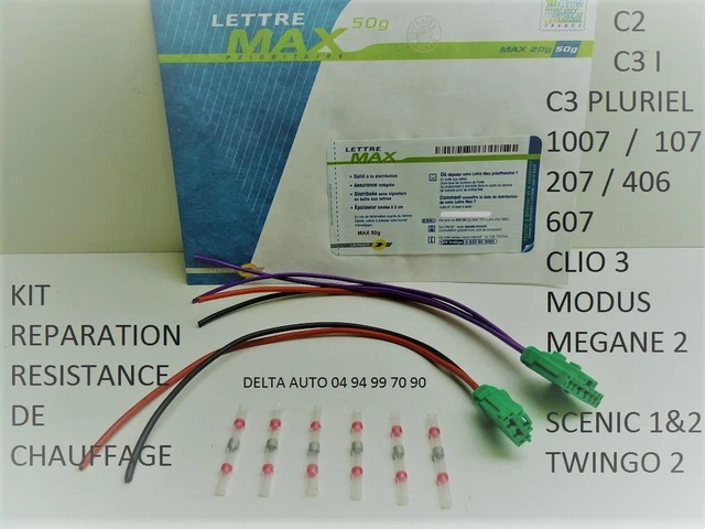 NEUFU Connecteur De Faisceau Câblage Résistance Ventilateur Chauffage - Foto 12