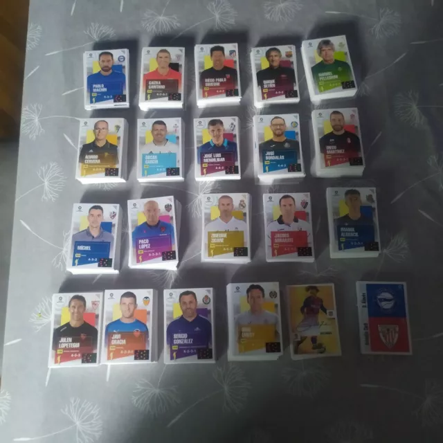 2020 / 2021 20 21 250 Cromos Distintos 1ª Edicion Liga Este Nuevo