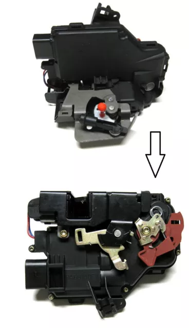 SERRURE PORTE AVANT GAUCHE VERROUILLAGE CENTRAL Audi A4 B6 2000-2004