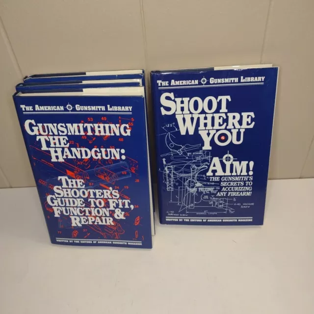 American Gunsmith Library Lot Of 4