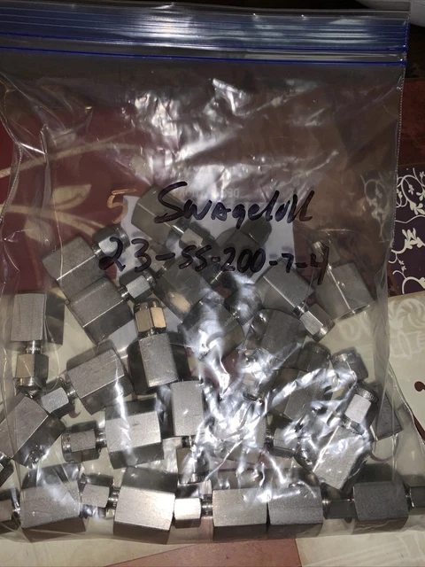 Swagelok Tube Fittings Qty 23-SS-200-7-4