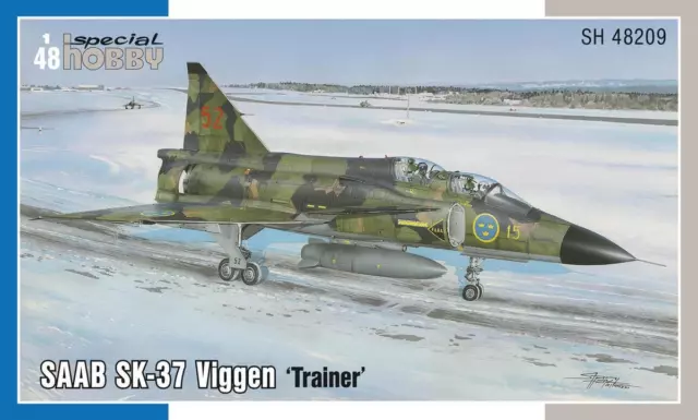 SPECIAL HOBBY 48209 1:48 SK-37 Viggen Trainer Plastic Model Kit