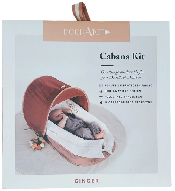 DockATot Cabana Kit for Deluxe+ Dock in Ginger - Brand New