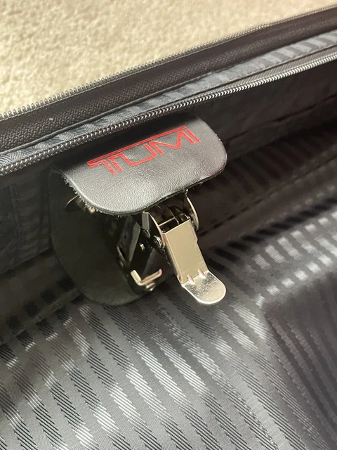 Tumi Black Alpha Ballistic Nylon Long Wheeled Garment Bag Luggage Travel 2242D3 9