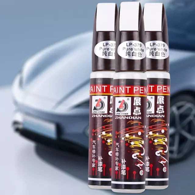 1pcs Car Paint Repair Pen Silver Clear Scratch Remover Pen Up Accessories X6E7