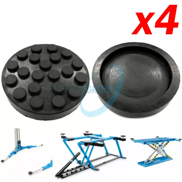 4 Sturzpads Gummi Brücke Heber Ravaglioli Auto Bausteine Omcn Gabelstapler