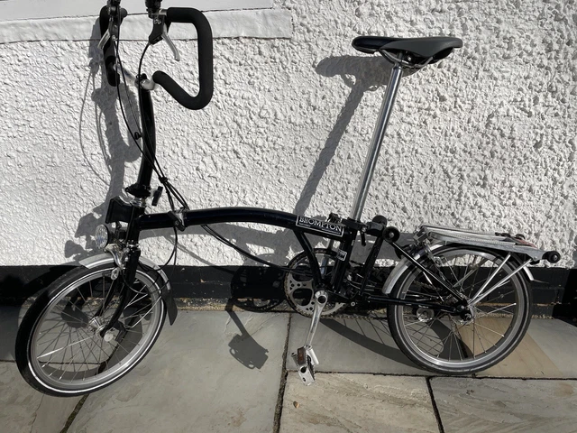Brompton m1e 2020 folding sales bike
