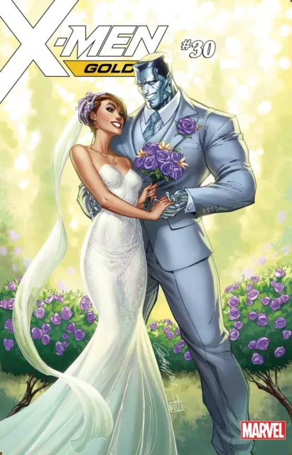 X-Men #30 J Scott Campbell Kitty Pryde Colossus Wedding Variant 2018 Marvel Nm
