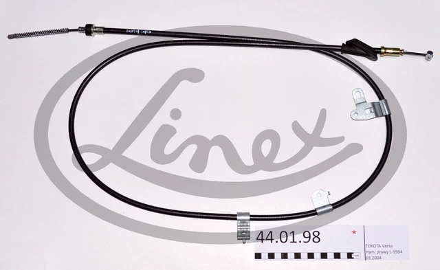 Handbremsseil Bremsseil Paar Hinten Linex 440198 2Pcs P Für Toyota Corolla 2